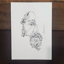 Meu projeto do curso: Introdução a tatuagem com estilo gravura. Tattoo Design, and Traditional illustration project by Anderson Amorim - 11.13.2021
