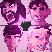 Influencers Cartoons. Traditional illustration, Character Design, Comic, Digital Illustration, Instagram, and Digital Drawing project by Juan Bugallo - 11.28.2021