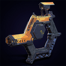 ExoGun. 3D Modeling, 3D Design, and 3D project by Pablo Vietto Ouviña - 11.30.2021