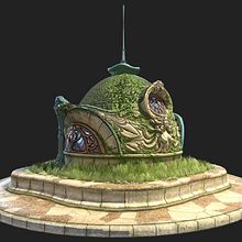 Pequeña casa en Dream Chornicles.. 3D Modeling, 3D, Game Development, and Video Games project by Pablo Vietto Ouviña - 11.30.2021