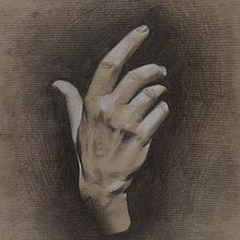 - TEG - Ejercicio de papel craft con grafito y lápiz blanco.. Realistic Drawing, Pencil Drawing, and Drawing project by Paula Jiménez - 11.30.2021