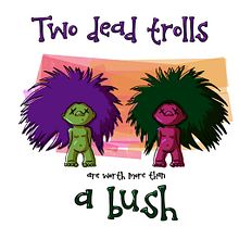 Two Dead Trolls. Un projet de Conception de personnages de montichromium - 29.11.2021