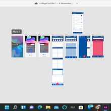 Prototype design for a mobile application's UI (CollegeCart) . Desain, Dan UX / UI proyek oleh Debikrupa Nanda - 11.05.2021