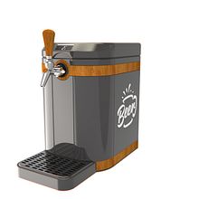 Beer dispenser. Un progetto di Design industriale e Product design di Belu Rodrigo Gallardo - 01.12.2021