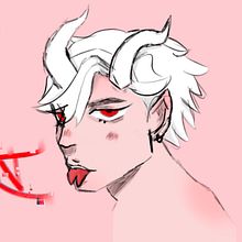 Demon boy. Un proyecto de Ilustración tradicional de david Lopez - 01.12.2021