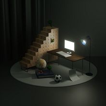 Mi Proyecto del curso: Creación de composiciones 3D en Cinema 4D. 3D, Digital Illustration, 3D Modeling, and 3D Design project by Axl Rivera - 12.01.2021