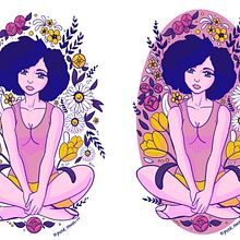 Trabalho final pro curso da Isadora Zeferino. Un progetto di Illustrazione tradizionale, Design, Character design, Belle arti, Graphic design, Pittura, Disegno artistico, Pittura digitale, Disegno digitale e Teoria del colore di Priscila Monteiro Cândido - 29.11.2021
