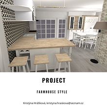 My project in Decoration of Farmhouse-Style Interiors course. Decoration & Interior Decoration project by Kristýna Hrášková - 12.01.2021