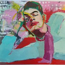 MIRADA CLAVADA EN SUEÑOS. Un progetto di Pittura di Ana Laso Baeza - 02.12.2021