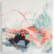 AMANECIÓ SIN QUERER. Een project van Schilderij van Ana Laso Baeza - 02.12.2021