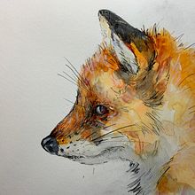 My project in Experimental Watercolor Techniques for Beginners course. Traditional illustration, Fine Arts, Watercolor Painting, and Naturalistic Illustration project by Maike Maaßen - 12.02.2021