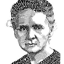 Marie Curie. Ilustração tradicional, Desenho de retrato, Artes plásticas, Tipografia, e Lettering projeto de Begoña Blázquez Parro - 02.12.2021