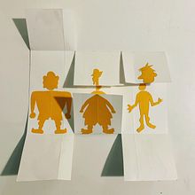 Character flip sheet - the giant . Un proyecto de Papercraft de Erin Wilson - 02.12.2021