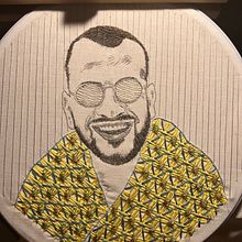 My project in Creation of Embroidered Portraits course. Un projet de Broderie de Olga Fesenco - 03.12.2021