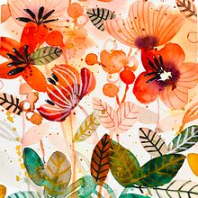 My project. Un progetto di Illustrazione tradizionale, Pittura, Pittura ad acquerello e Illustrazione botanica di dannyboy2021 - 03.12.2021