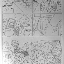 Mi Proyecto del curso: Dibujo a lápiz para cómics de superhéroes. Traditional illustration, Comic, Pencil Drawing, and Drawing project by diego_e - 12.03.2021