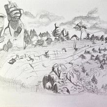Mi Proyecto del curso: Ilustración con tinta y plumilla: captura el mundo natural. Esboçado, Desenho, Desenho artístico, Sketchbook, Ilustração com tinta e Ilustração naturalista projeto de Eva Martin Nieto - 03.12.2021