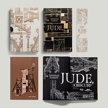 Jude, O obscuro - Thomas Hardy. Editorial Design project by Rafael Nobre - 12.03.2021