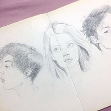 My project in Portrait Sketchbooking: Explore the Human Face course. Projekt z dziedziny Sketching,  R, sunek, Portret,  R, sunek art, st, czn i Sketchbook użytkownika milkpastille - 04.12.2021