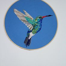 Aprendiz de bordadora. Un proyecto de Bordado y Dibujo realista de Cecilia Astudillo - 04.12.2021