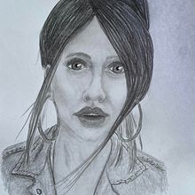 My project in Portrait Sketchbooking: Explore the Human Face course. Sketching, Drawing, Portrait Drawing, Artistic Drawing, and Sketchbook project by Freda Coetzee - 12.04.2021