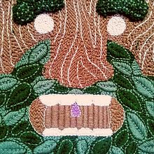 Mi Proyecto del curso: Bordado XL con aguja mágica. Embroider, Decoration, and Punch Needle project by alexandra_serrubio - 09.04.2021