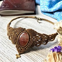 Gargantilha Jaipur. Un proyecto de Diseño de jo, as y Macramé de Cátia Fernandes - 05.12.2021