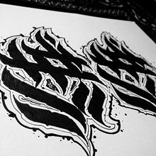 H H . Un proyecto de Lettering y Caligrafía de MR SIK - 01.12.2021