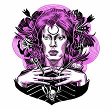 David Bowie Portrait. Un proyecto de Ilustración tradicional, Ilustración digital, Stor y telling de Don Kilpatrick III - 01.02.2020