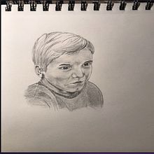 Mon projet du cours : Portrait réaliste au crayon : jouez avec les histoires et les émotions. Traditional illustration, Pencil Drawing, Drawing, Portrait Drawing, and Realistic Drawing project by ftoucro - 12.04.2021