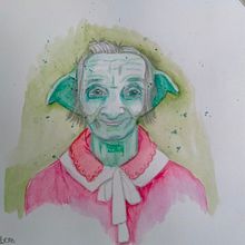 My project in Watercolor Portrait Sketchbook course. Un proyecto de Pintura, Pintura a la acuarela, Dibujo de Retrato y Sketchbook de Marion Wever - 05.12.2021