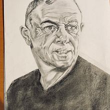 Mein Kursprojekt: Realistische Porträts mit Graphit Bleistift. Traditional illustration, Fine Arts, Sketching, Pencil Drawing, Drawing, Portrait Drawing, Realistic Drawing, Artistic Drawing, and Figure Drawing project by Roswitha Berger - 12.05.2021