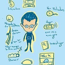 Mi Proyecto del curso: Creación de personajes kawaii en 3D con Blender . Traditional illustration, Character Design, Digital Illustration, 3D Modeling, and Manga project by Alfredo López Soto - 12.05.2021