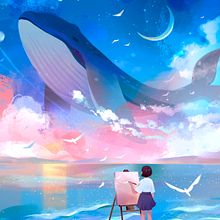 Digital Painting 2021. Un proyecto de Ilustración tradicional y Pintura de Alice - 05.12.2021