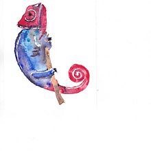 My project in Experimental Watercolor Techniques for Beginners course. Un proyecto de Ilustración tradicional, Bellas Artes, Pintura a la acuarela e Ilustración naturalista				 de Zuzana - 06.12.2021