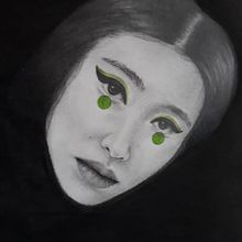 Meu projeto do curso: Retrato contemporâneo a lápis. Een project van Traditionele illustratie,  Beeldende kunst,  Schetsen, Tekening met potlood,  Tekening,  Portrettekening, Realistische tekening,  Artistieke tekening y Anatomisch tekenen van Andrea Ekstein - 06.12.2021