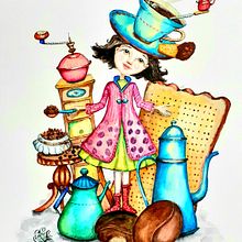Sweets for my sweets. Un proyecto de Ilustración tradicional de Iulia Livia Tsamuris - 06.12.2021