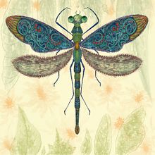 Insects. Un proyecto de Ilustración tradicional, Pintura, Dibujo artístico, Dibujo digital e Ilustración digital de Iulia Livia Tsamuris - 06.12.2021