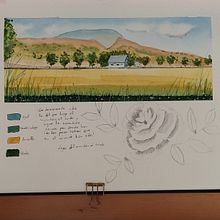 Mi Proyecto del curso: Cuaderno de viaje en acuarela Ein Projekt aus dem Bereich Traditionelle Illustration, Aquarellmalerei, Architektonische Illustration und Sketchbook von María Isabel Martínez del Moral - 06.12.2021