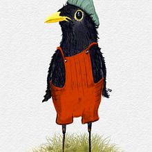 Animals. Un proyecto de Ilustración tradicional, Ilustración digital, Pintura digital e Ilustración infantil de Iulia Livia Tsamuris - 06.12.2021