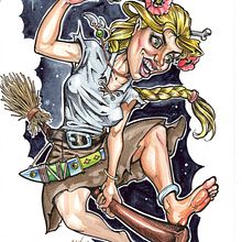 some technice try out. Traditional illustration, Comic, and Watercolor Painting project by Marcin Szymański - 12.07.2021