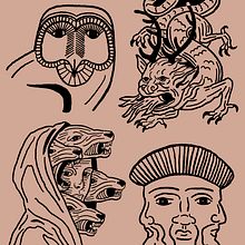 1st Etching Designs . Tattoo Design project by Mark King - 12.02.2021