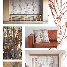 Corn Harvest. Un projet de Illustration traditionnelle, Design  , et Décoration de Digna Gros - 06.12.2021