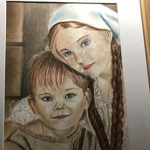 Mi Proyecto del curso: Retrato realista al pastel tiza. Traditional illustration, Fine Arts, Drawing, Portrait Drawing, and Realistic Drawing project by Begoña Verano Garrido - 12.06.2021