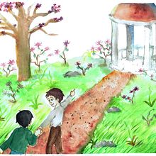 Mi Proyecto del curso: Ilustración en acuarela con influencia japonesa. Un proyecto de Ilustración tradicional, Dibujo y Pintura a la acuarela de Ingrid Garcia - 06.12.2021