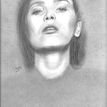 Mi Proyecto del curso: Retrato artístico al carboncillo: creando atmósferas. Projekt z dziedziny Trad, c, jna ilustracja,  Sztuki piękne,  R, sunek, Portret, R, sunek realist, czn,  R, sunek art, st i czn użytkownika Begoña Verano Garrido - 06.12.2021