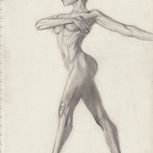 Mi Proyecto del curso: Dibujo realista de la figura humana. Un projet de Illustration traditionnelle, Beaux Arts, Esquisse , Dessin au cra, on, Dessin, Dessin réaliste , et Dessin anatomique de mariap_aula_lopeza - 06.12.2021