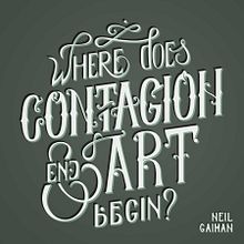 Lettering digital: Where does contagion end and art begin?. Un proyecto de Lettering y Diseño editorial de Nadín Velázquez - 21.05.2021