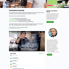 UN Food Systems Summit 2021 Community. Un proyecto de Desarrollo Web de Jerry Laviña - 07.12.2021