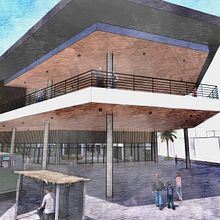 Mercado Central Minorista de Boca Chica . Un projet de Architecture de Daniel Ely - 07.12.2021